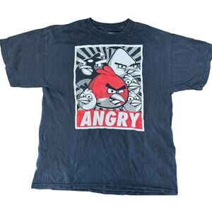 Vintage Tees - Angry Birds Graphic Tee*SZ L